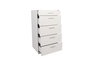 Hanah Home Cómoda de 5 cajones Blanca
